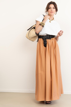 Look Poplin maxi skirt Aylin