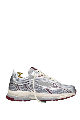 Mercer |  The Re-run Twin Mesh sneaker | silver 
