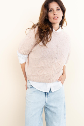 by-bar |  Soft sweater Vic | pink 