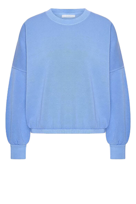 by-bar |  Washed soft sweater Malyn | blue 