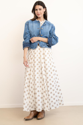 Look Maxi skirt with embroidery Ruby