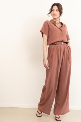 Look Viscose wide leg trousers Benji