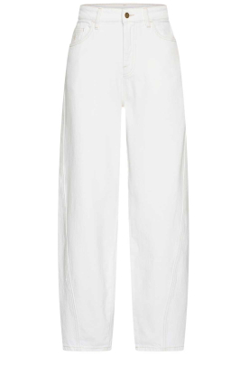 by-bar |  Barrel jeans Begum | white 