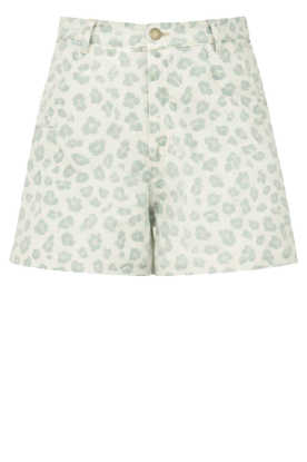 by-bar |  Washed leopard print short June | animal print 