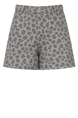 by-bar |  Washed leopard print short June | animal print 