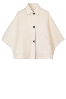 Alter Ego |  Woolen cape/jacket Lena | natural 