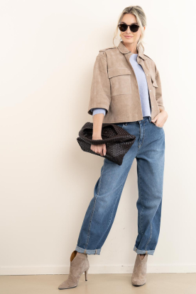 Look Suede blouse/jacket Nala