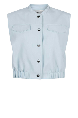 Aaiko |  Waistcoat with elastic waistband Olivia | blue 