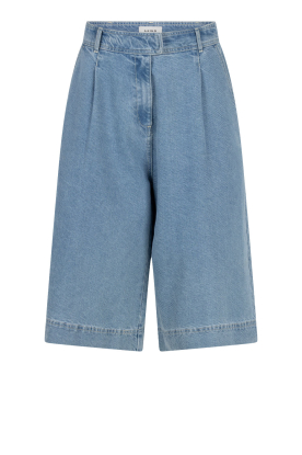 Aaiko | Denim bermuda short Inaya | blauw 