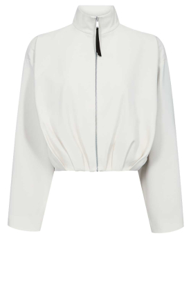 Copenhagen Muse |  Cropped bomber jacket Tailor | natural 