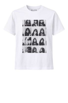 Elite Paris |  T-shirt with print Photo | white 