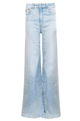 Lois Jeans |  High waist straight jeans Palazzo L34 | blue 