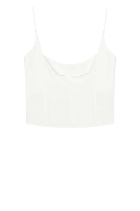 Herskind |  Bustier top Toma | white 