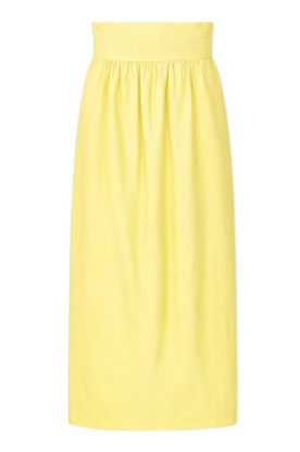 Herskind |  Strapless dress Diaz | yellow 