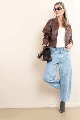 Look Ribbed sleeveless top Morris