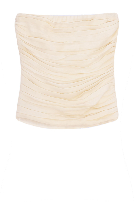 Herskind |  Strapless top Ringo | natural 