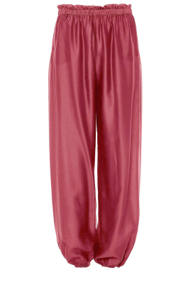Devotion |  Barrel pants Silkstone | dark pink 