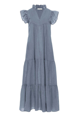 Devotion |  Cotton layered dress Lunaire | purple 