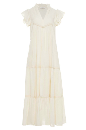Devotion |  Maxi dress with ruffles Reverie | natural 
