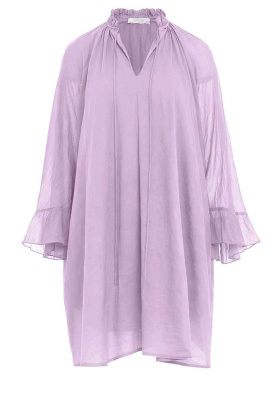 Devotion |  Cotton mini dress Nivea | purple 