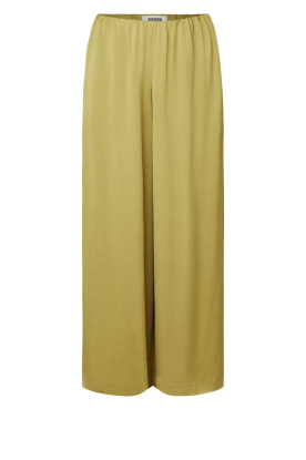 Drykorn |  Satin trousers Tweezer L34 | yellow 
