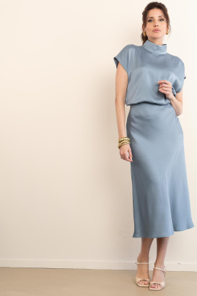 Look Satin midi skirt Ura