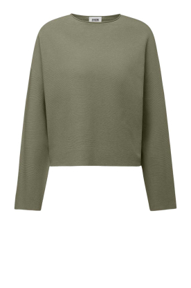 Drykorn |  Fine knitted sweater with flared sleeves Meami | green 