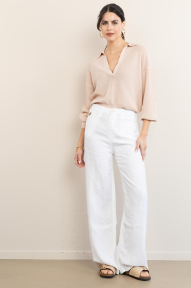 Look Knitted sweater with V-neck Jorgia