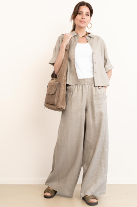 Look Linen trousers Ceiling L34
