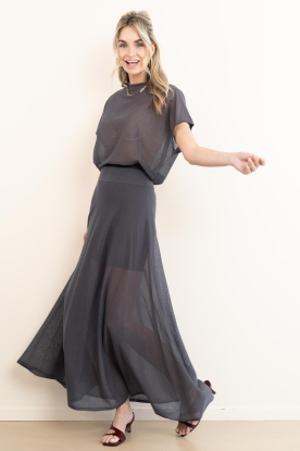 Look Transparant stretch top Gerlotta