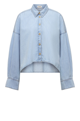 Drykorn |  Tencel blouse Oshia | blue 