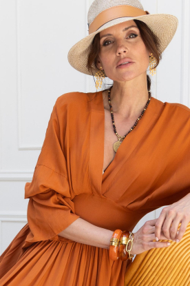House of Ord | Panama hoed Harper | camel 