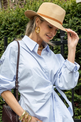 House of Ord | Panama hoed Gerry | camel 