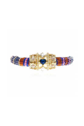 Hipanema |  Handmade bracelet with colored beads Felyni | blue 