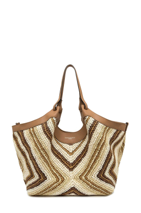 Gianni Chiarini |  Crochet shopper Dua | natural 