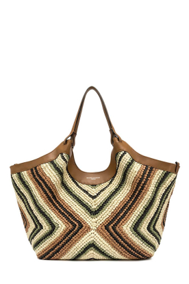 Gianni Chiarini |  Crochet shopper Dua | green 