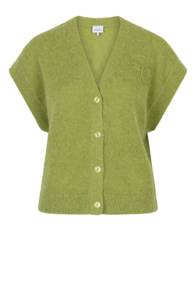 Dante6 | Alpaca vest Zyra | groen 