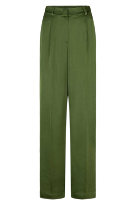 Dante6 |  Satin trousers Jules | green 