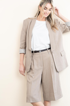 Dante6 |  Bermuda shorts Emra | beige 