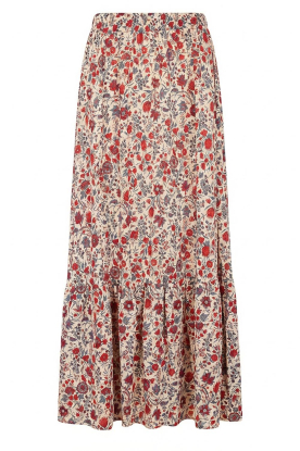 Antik Batik |  Maxi skirt with print Annie | multi 