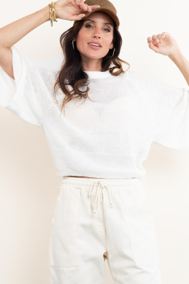 STUDIO AR |  Linen sweater Marisol | natural 