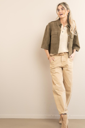 Look Linnen mouwloze top Paloma