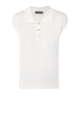 STUDIO AR |  Linen sleeveless top Paloma | natural 