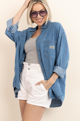 A. Kjaerbede |  Sunglasses with oversized frame Kaya | purple 