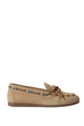 Posa | Suède loafer Western | camel 