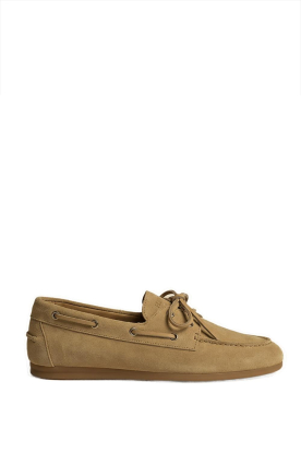 Posa |  Suede loafers brushed Daytona | beige 