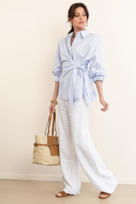 Look Blouse with tied detail Seliy