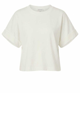 Club L'avenir |  Cropped T-shirt Mary | natural 