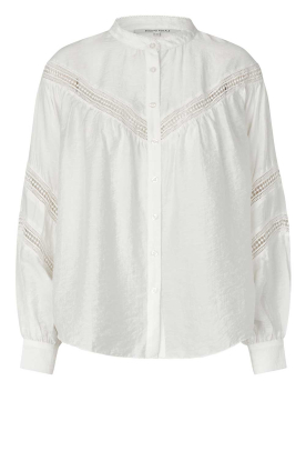 Second Female |  Blouse with openwork details Indy | natural 