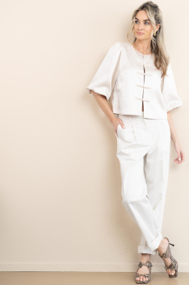 Look Satin top Perlla